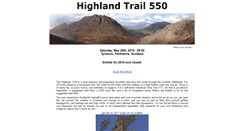 Desktop Screenshot of highlandtrail.net